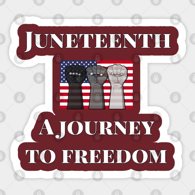 Juneteenth is My Independence Day Juneteenth Queen Melanin African American Women Sticker by r.abdulazis